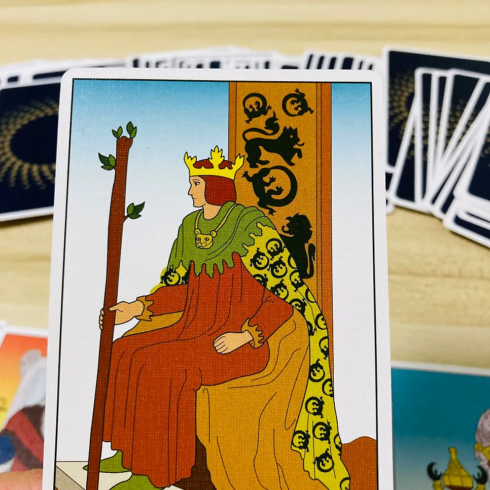 Gwanggaeto the Great card and tarot drawing