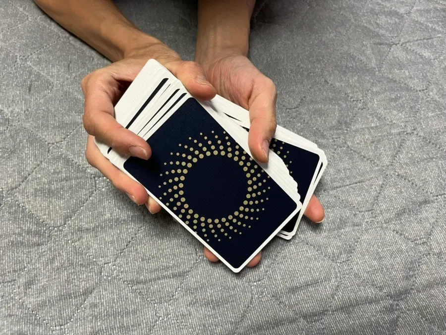 Image of tarot cards with vivid colors