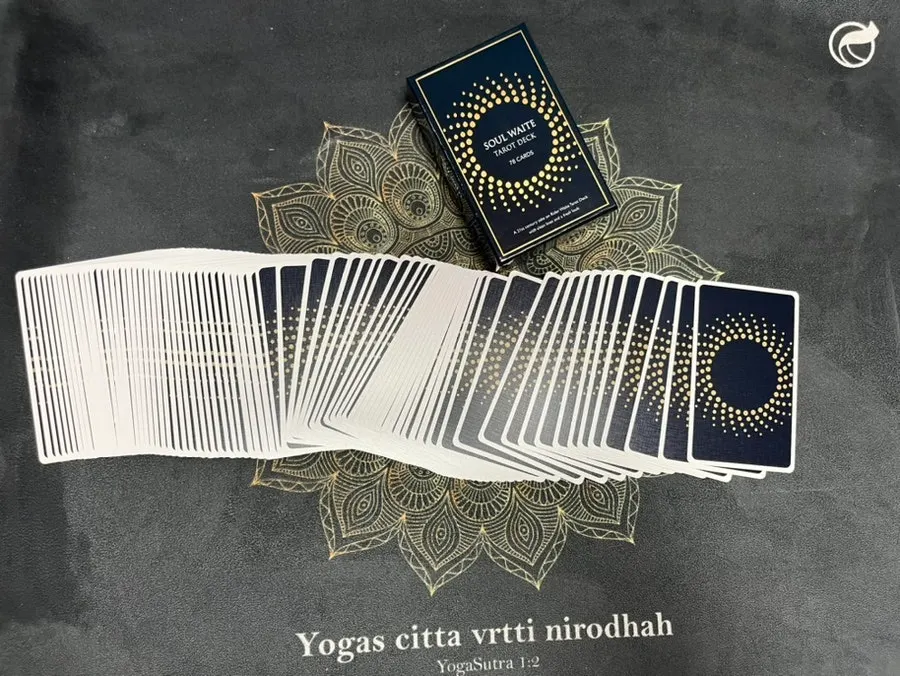 Image of shuffling tarot cards