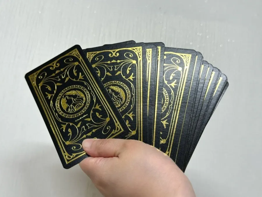 SoulGoddess cards with gold-foil finish