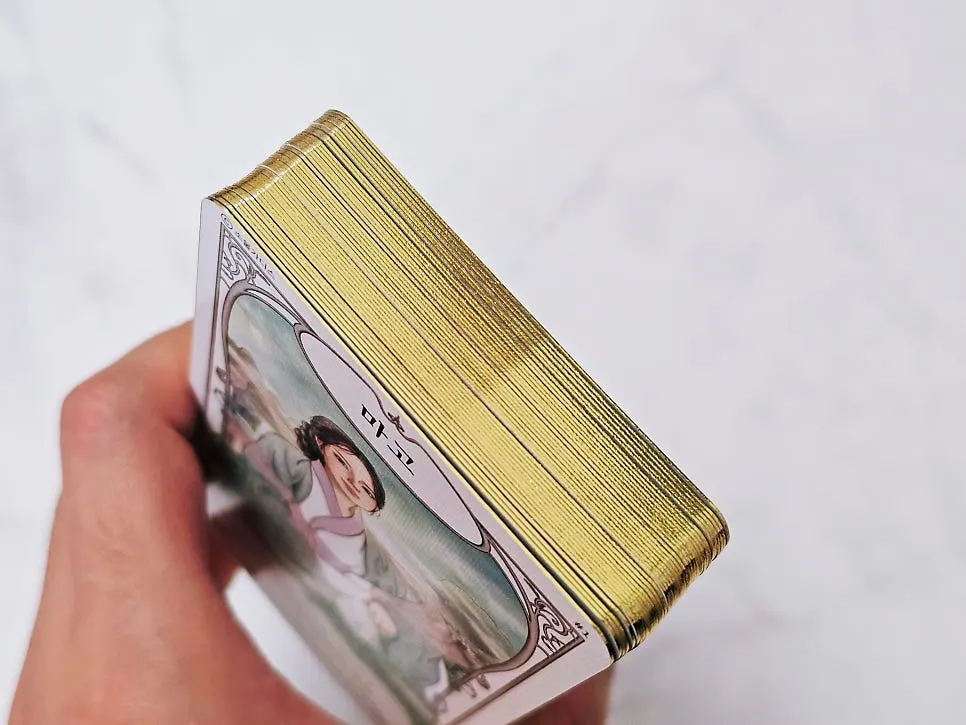 SoulGoddess Oracle Cards removed from the box
