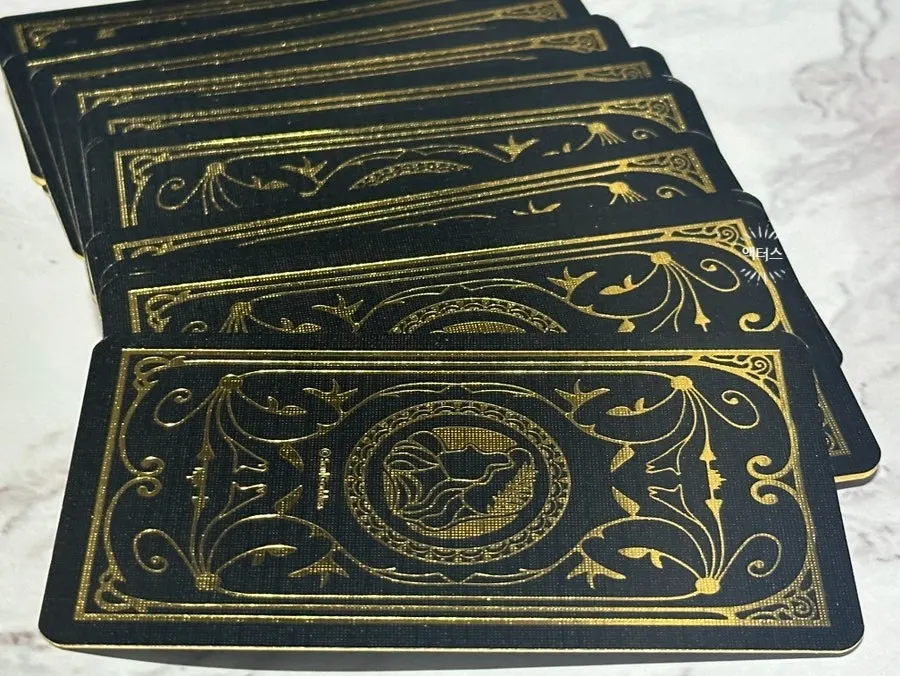 Goddess cards with Korean messages