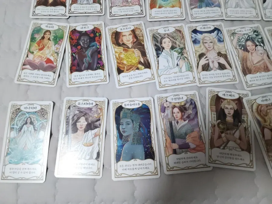 Arranged SoulGoddess goddess cards