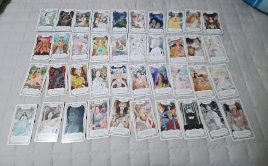 SoulGoddess Oracle Card faces