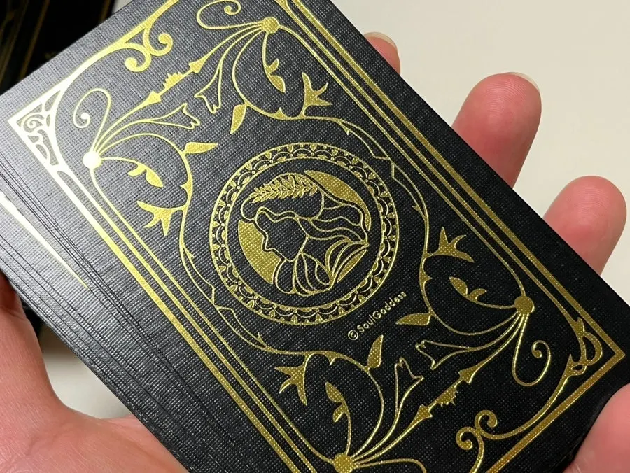 Cards with varied goddess messages