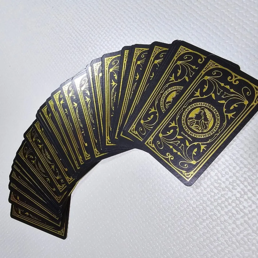 자기 전 오라클 카드 준비 과정