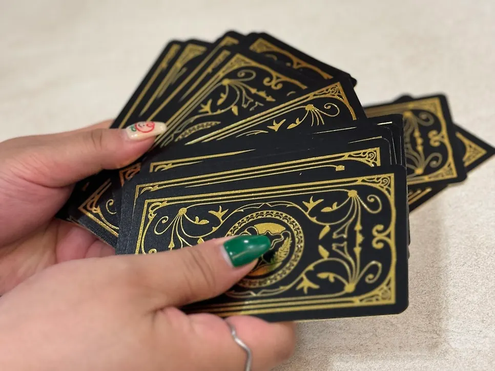 Oracle cards brought to a gathering