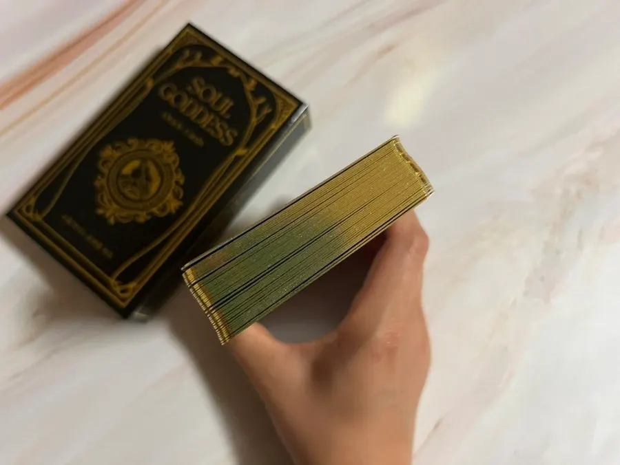 SoulGoddess Oracle Cards in a magnetic storage case