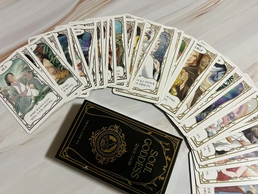 運勢占い用のSoulGoddessオラクルカード