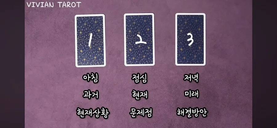 오전 카드의 타로 해석