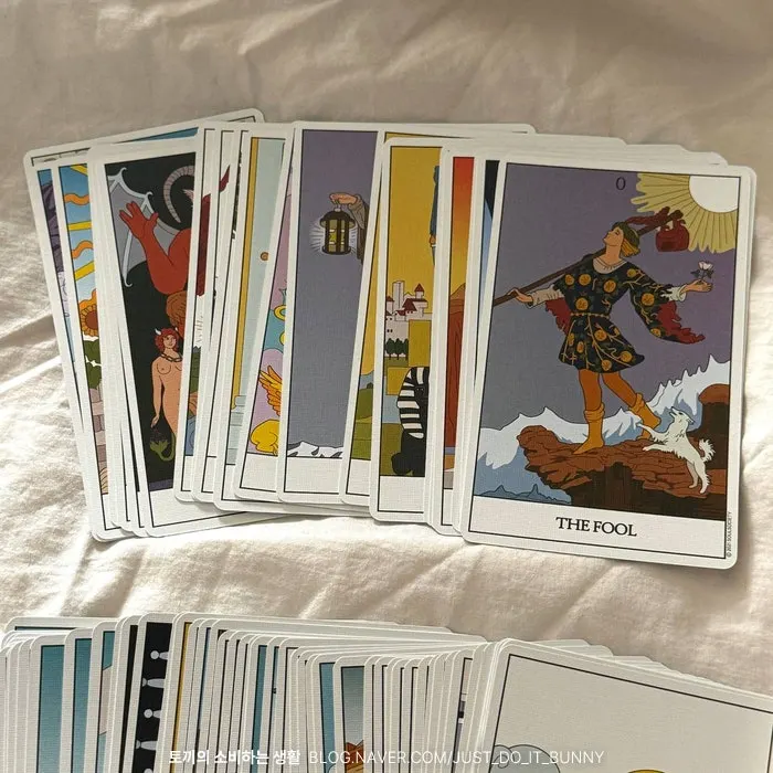 Tarot cards made with premium German paper