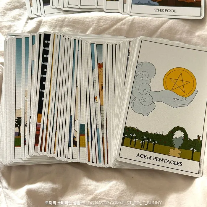 Major and Minor Arcana card selection