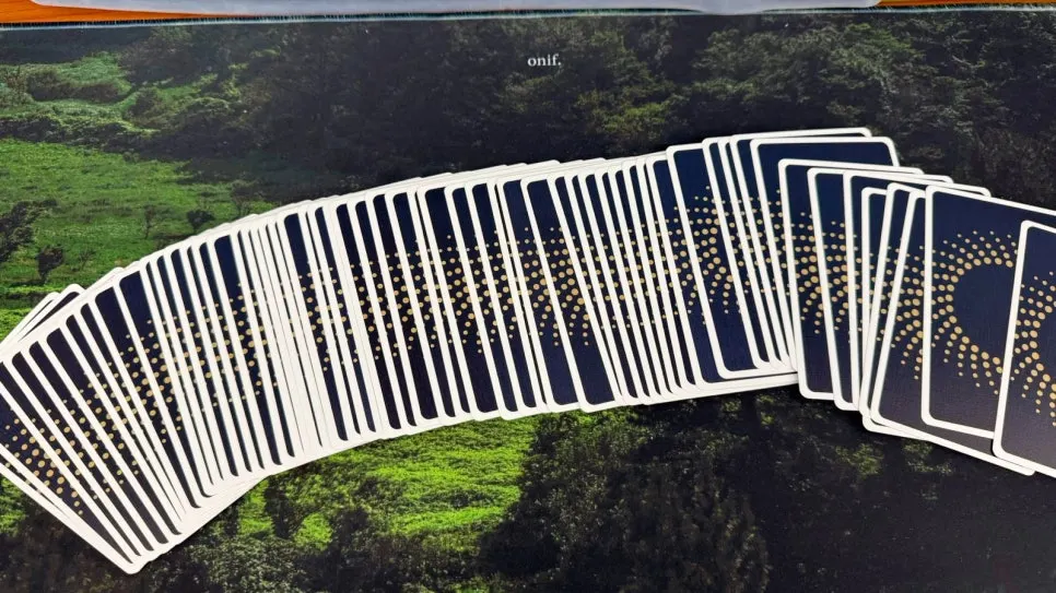 Premium German paper used for tarot cards