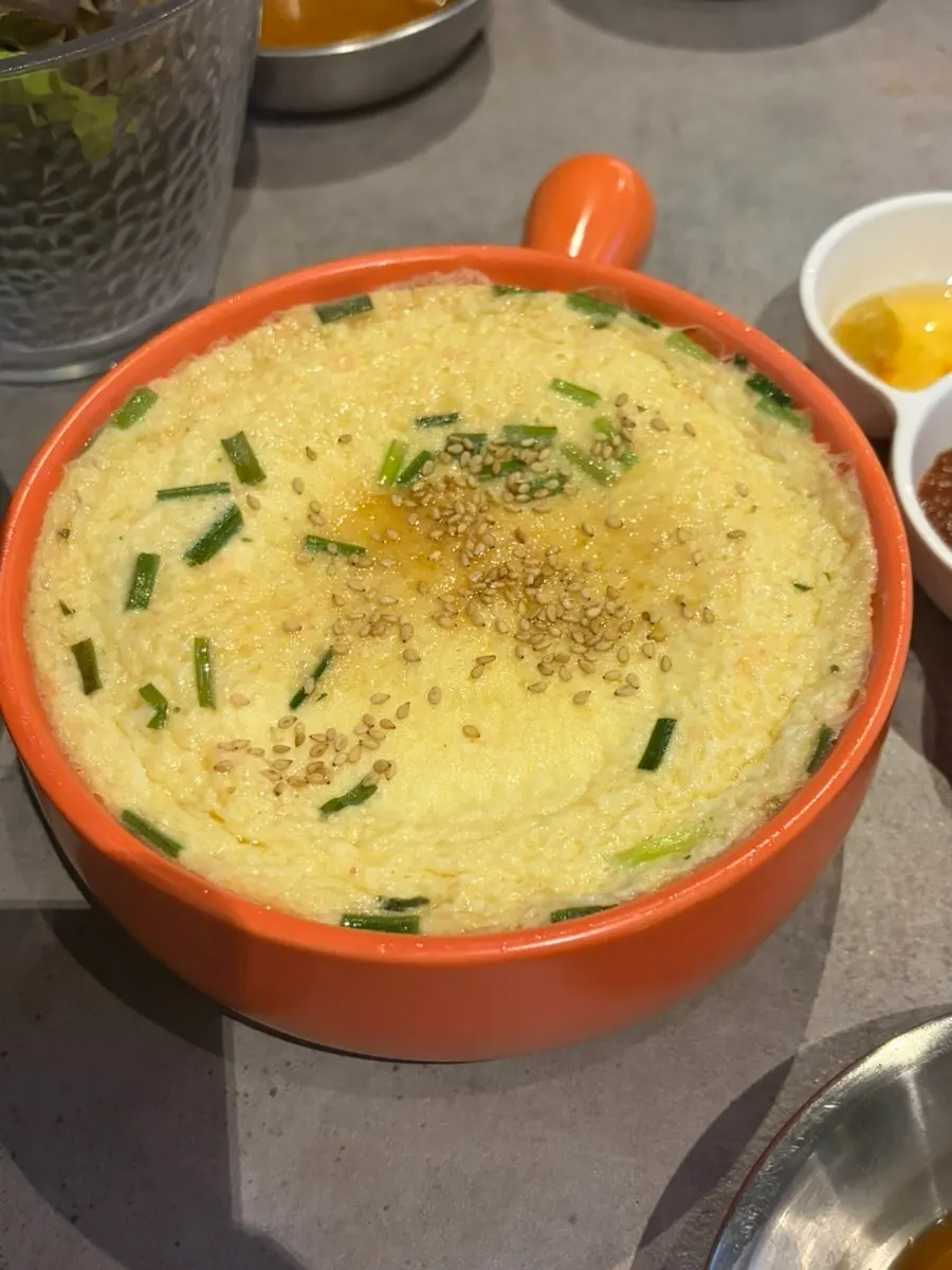 크기가 큰 계란찜