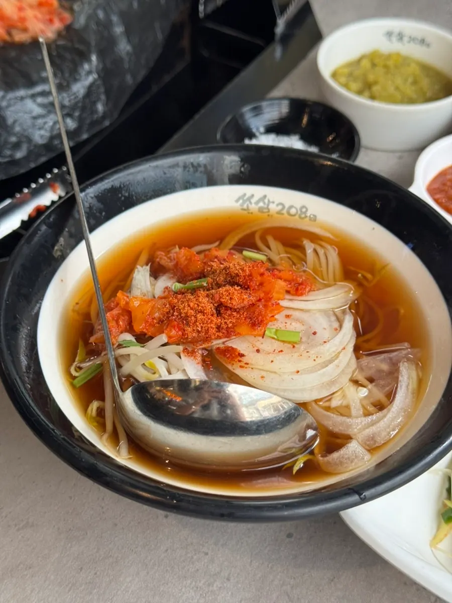 Rice noodles served as a basic side dish