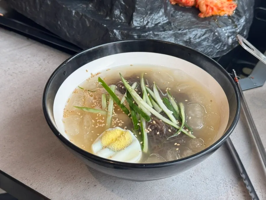 Mul-naengmyeon at Ssosam 208 Suwon Station Branch