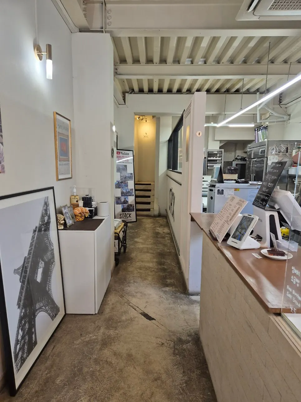 In-house baked croissants and French-style pastries
