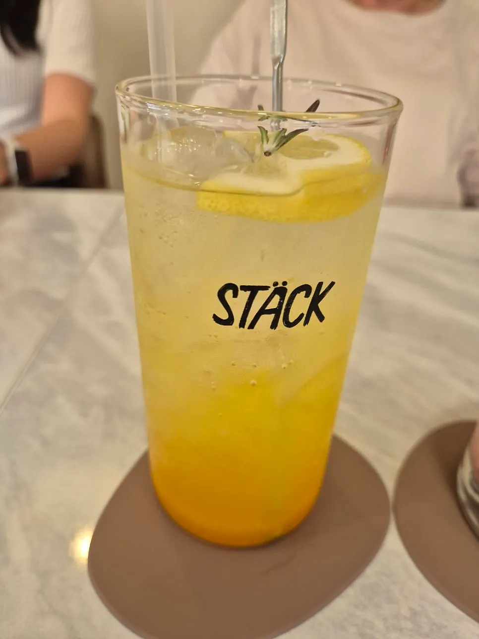 Colorful drinks including apple mango and shine muscat ade