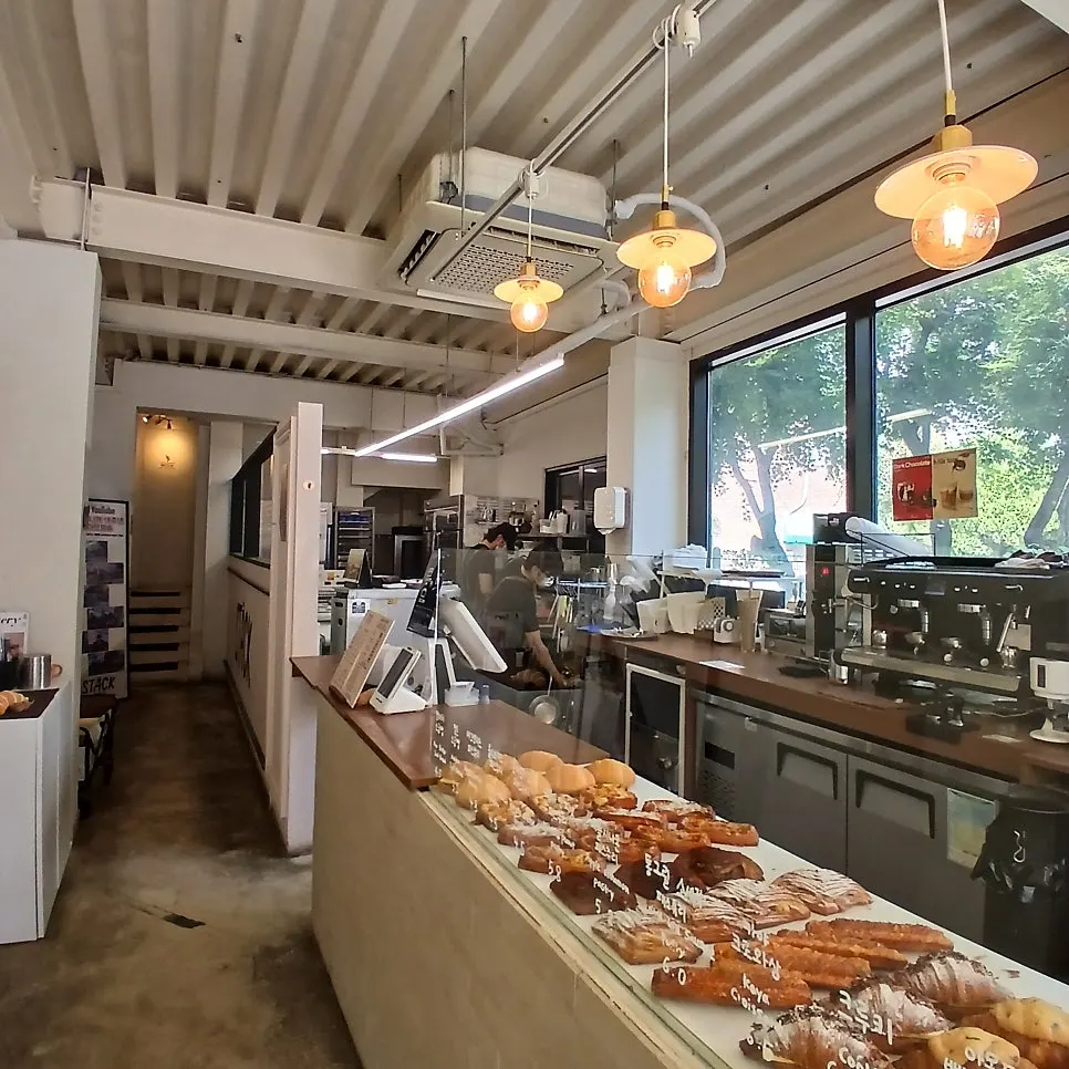 Interior of Stack Bakery