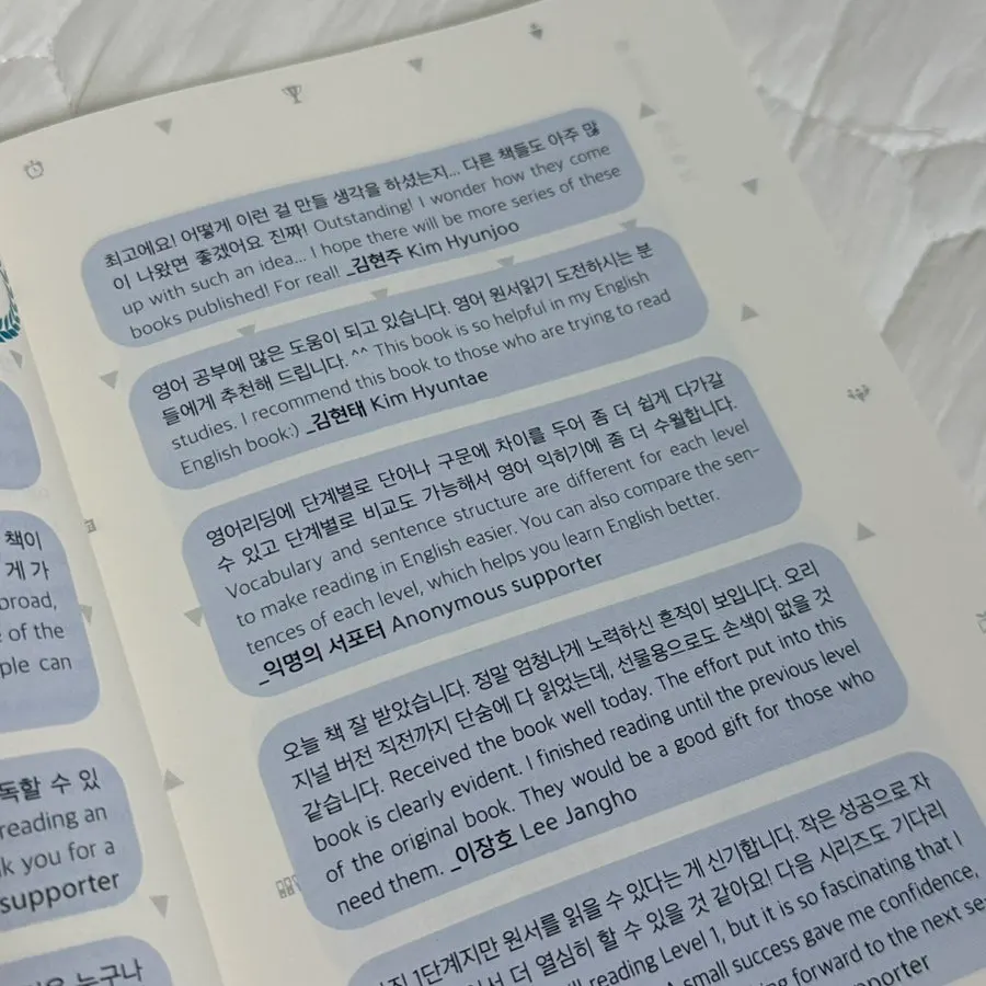 Graded English original-language reading book