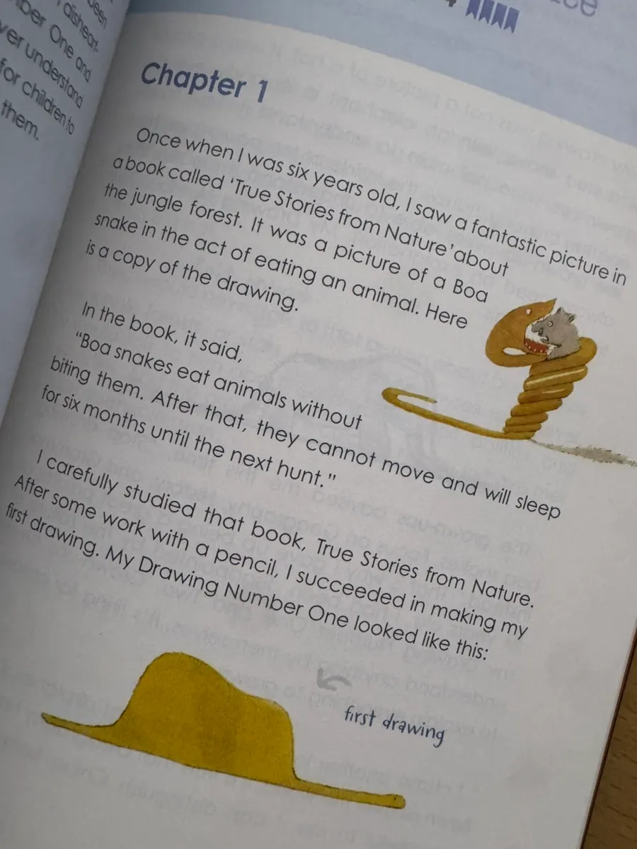 The Little Prince original text after repeated reading