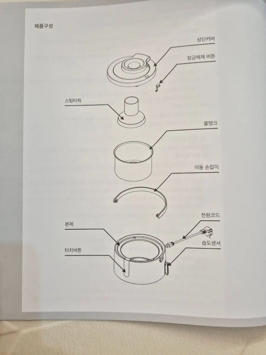 Safety-feature guide for a heated humidifier