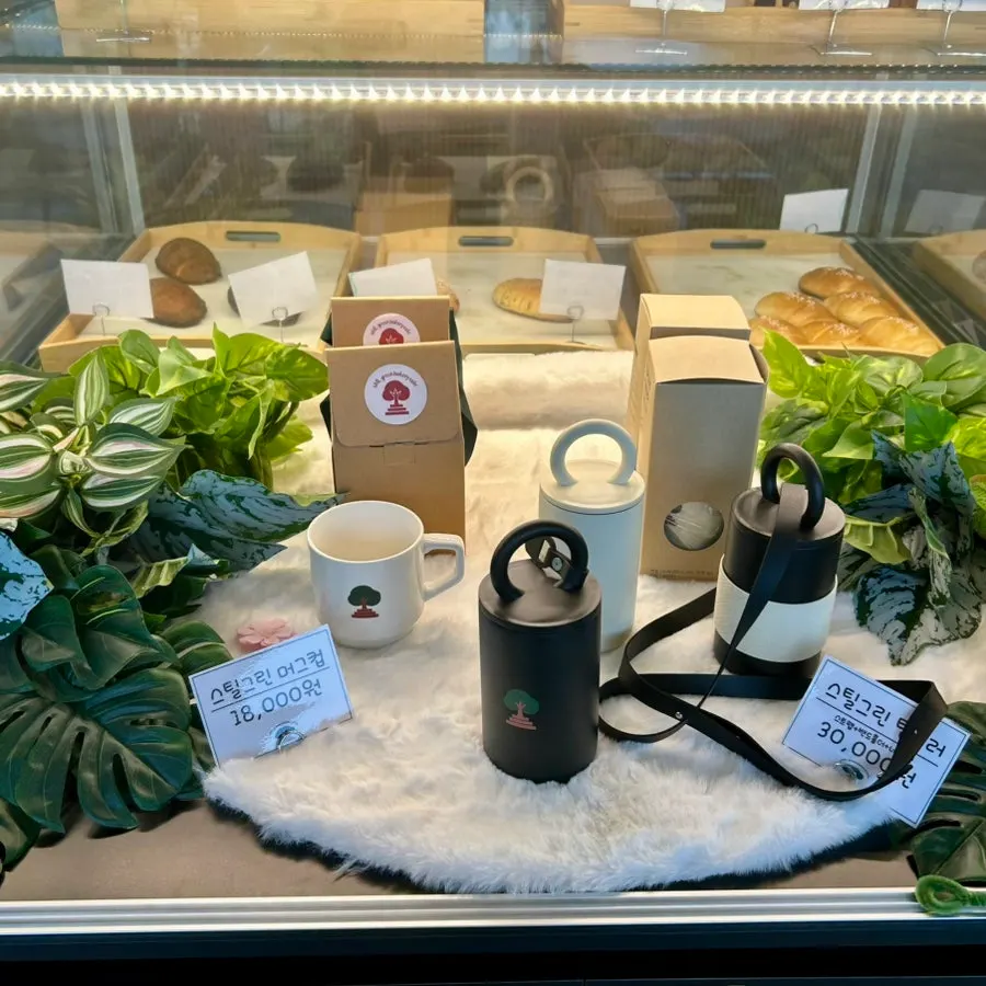 Steel Green's own in-house mugs