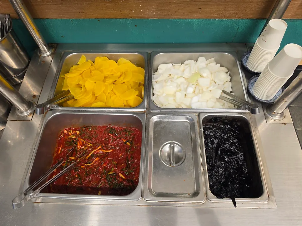 Pickled radish and onion basic side dishes