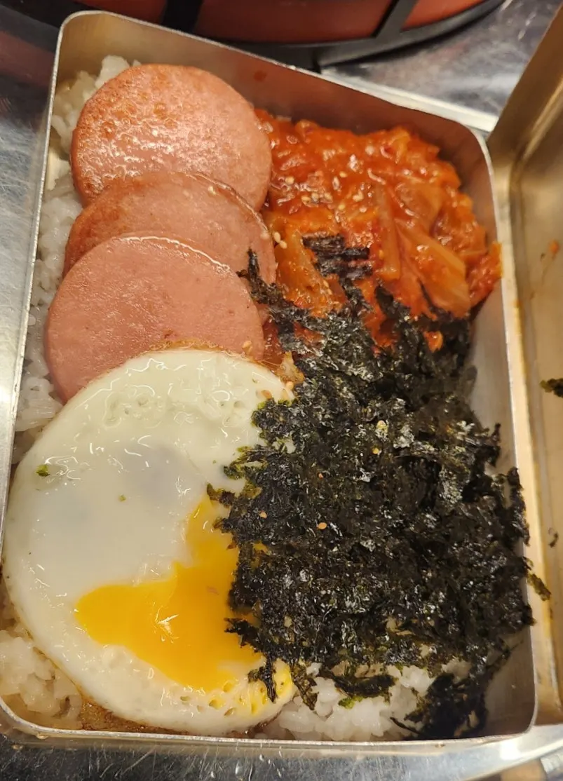 Free sundubu-jjigae served with jjokgalbi order
