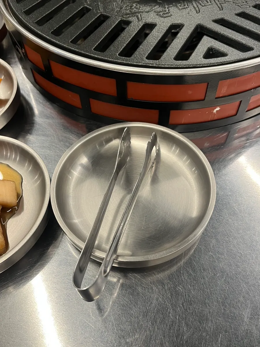 Stir-fried fish cake and pickled onions side dishes