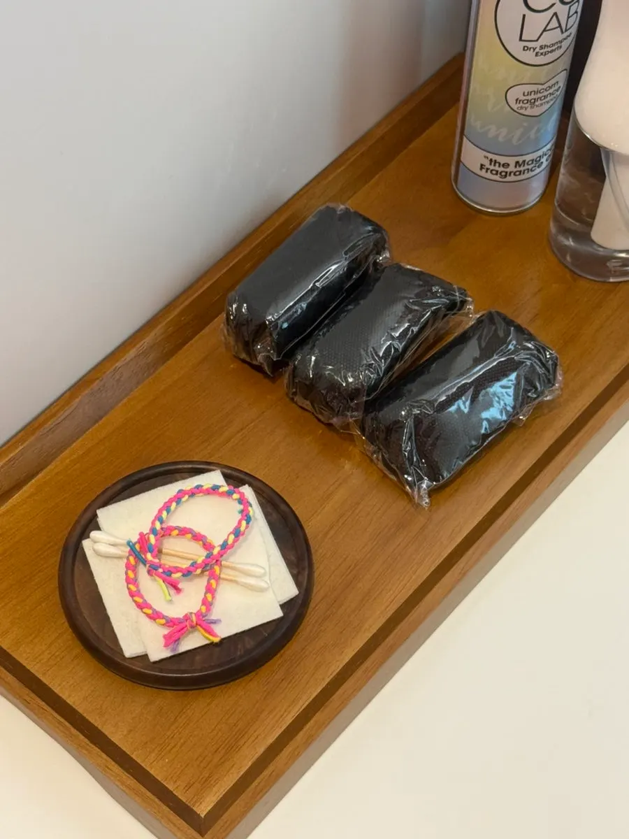 Amenities available before and after the massage