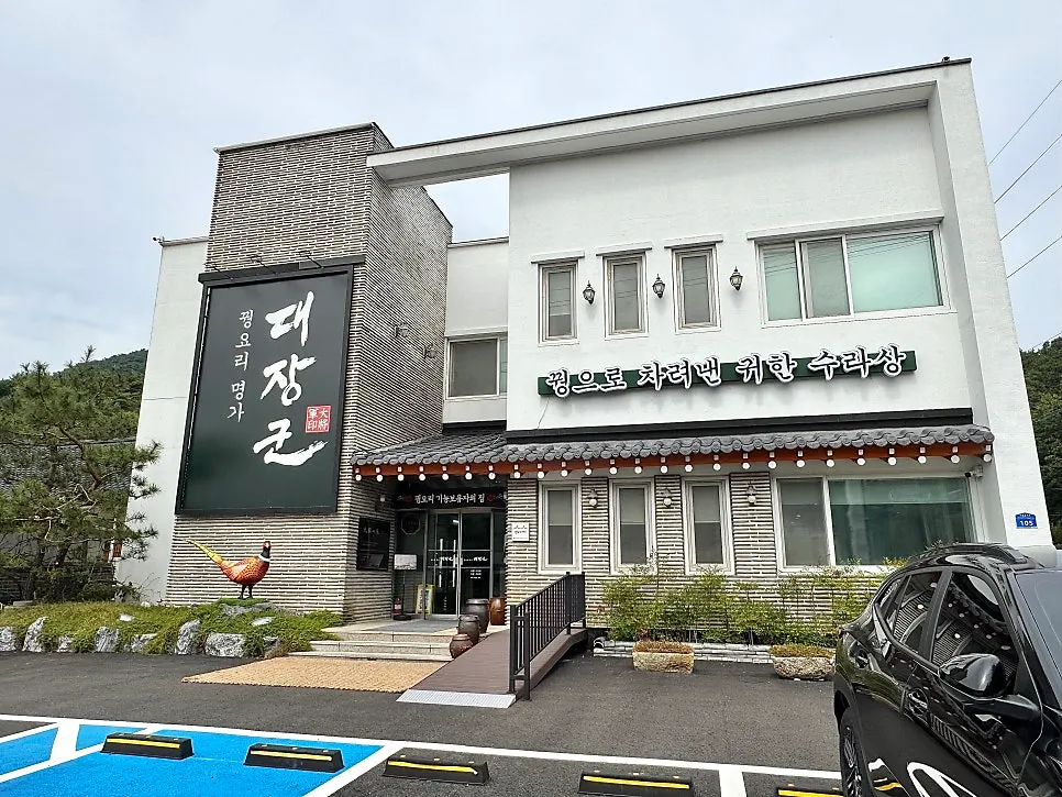 수안보대장군 건물 외관