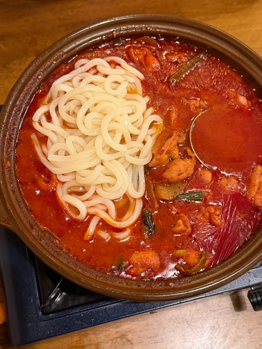 세트 구성으로 나온 우동사리