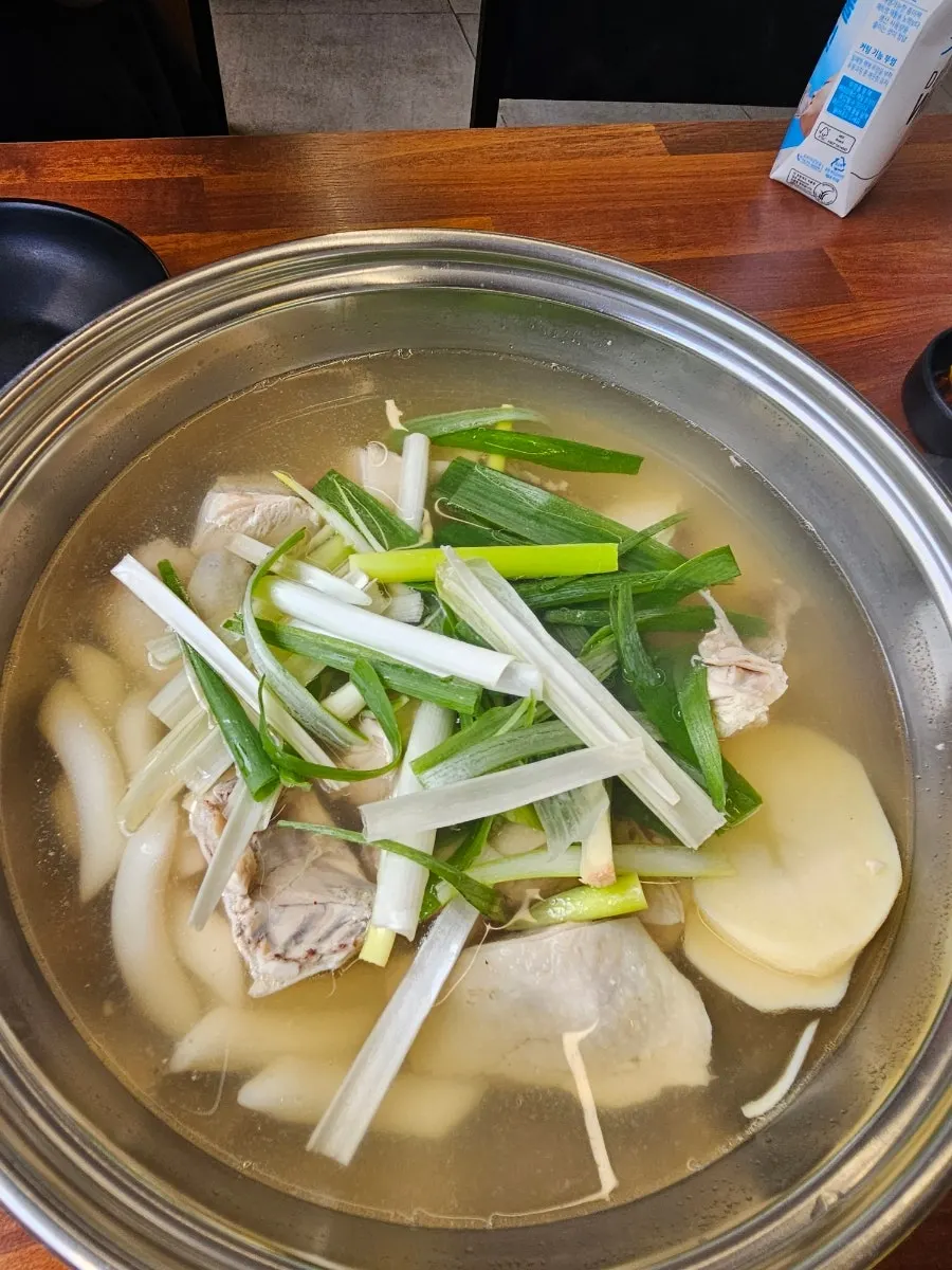 수계옥 미금본점 2인 구성 상차림