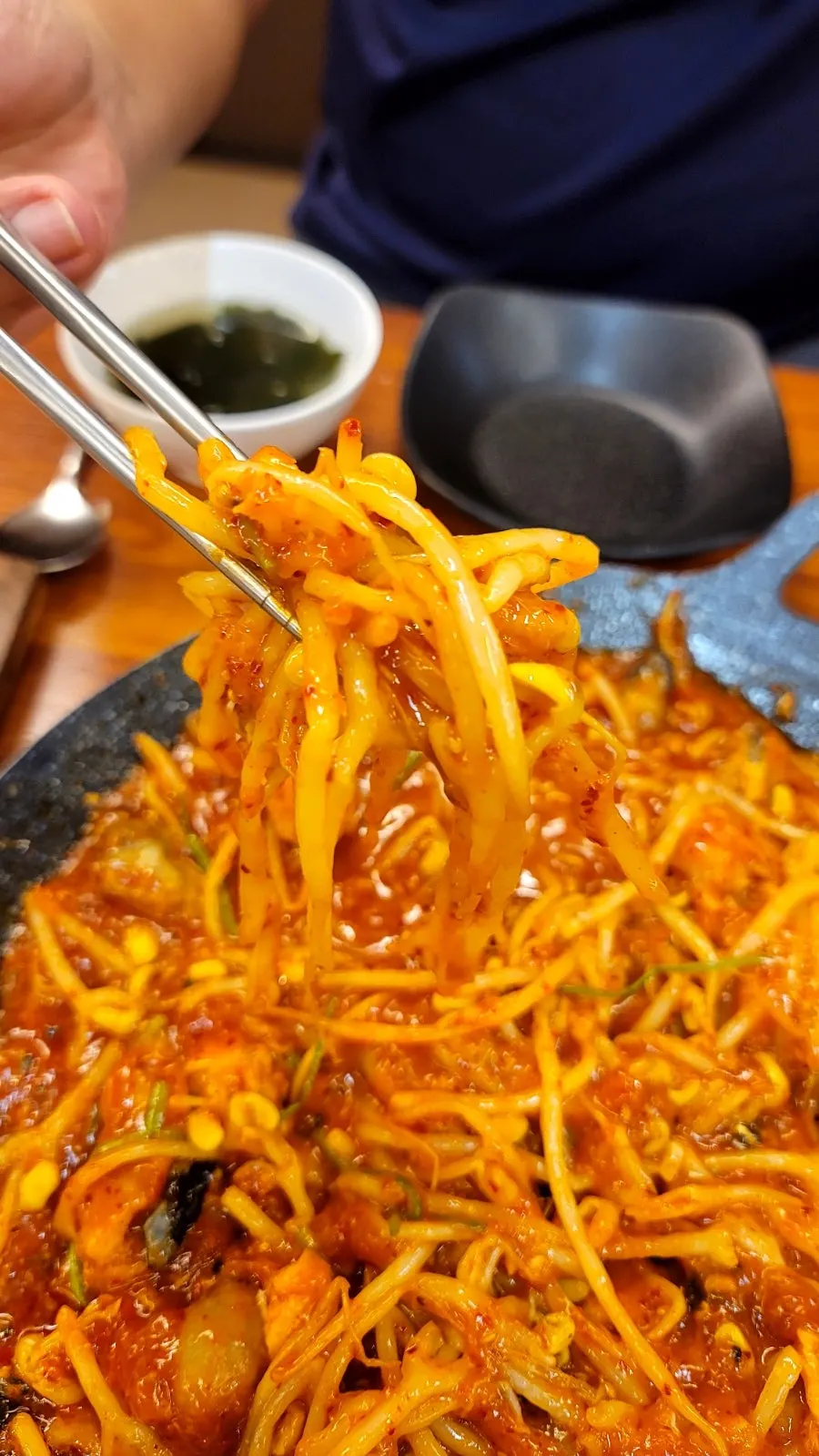 Generous small serving of agu-jjim