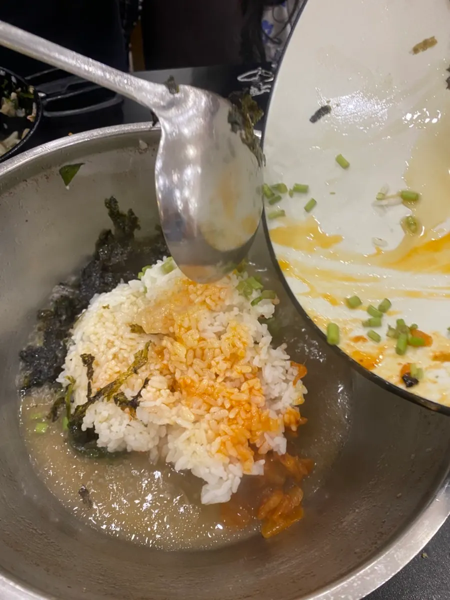 Fried rice included in the base set