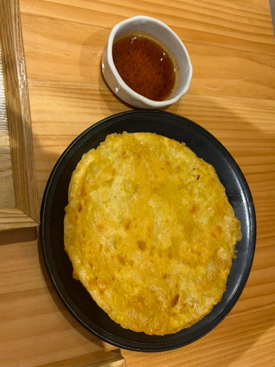 Thick potato pancake