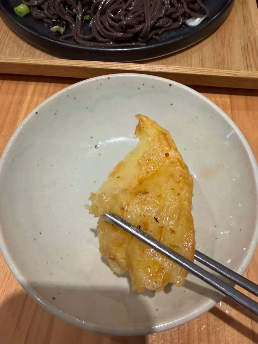 Crispy potato pancake