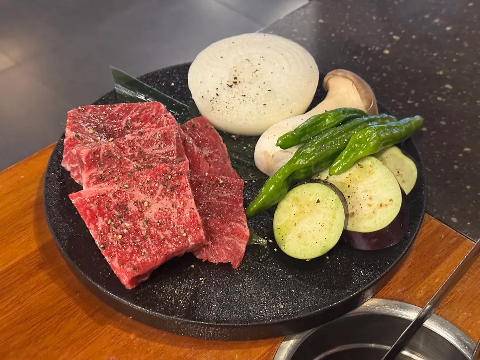Striploin wet-aged for over 21 days