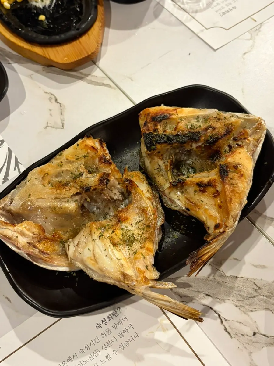 숙성회 코스 콘치즈 사진