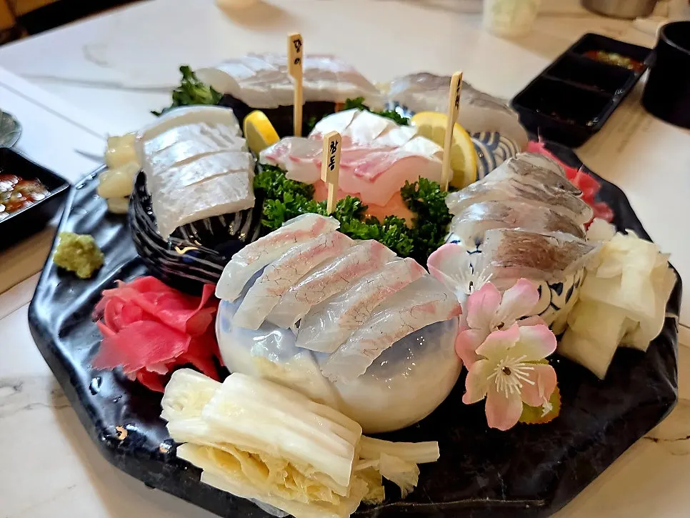Haeseon aged sashimi course information
