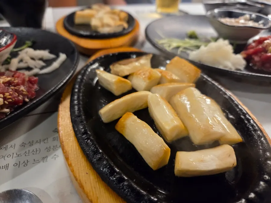 Haeseon corn butter appetizer
