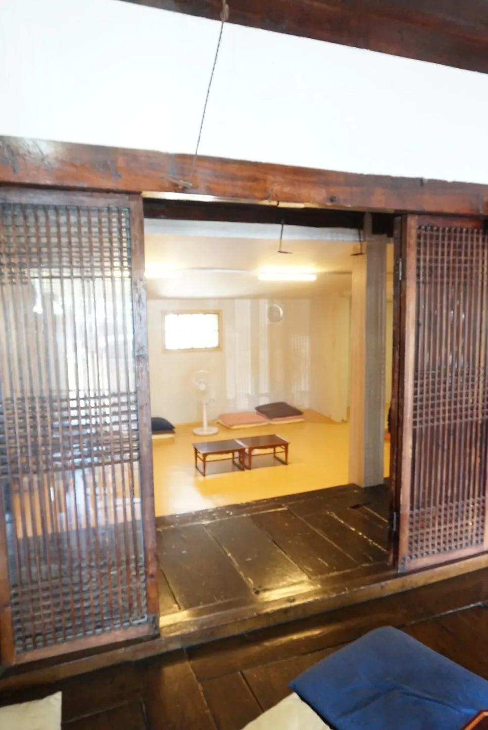 Interior of Hwayangyeonhwa with floor tables