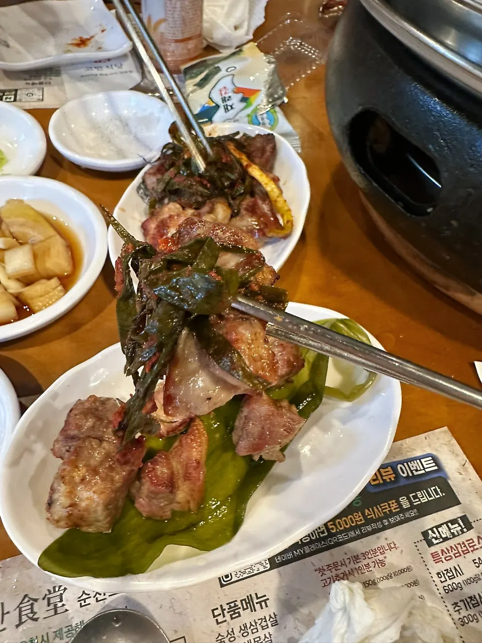 Marinated galbi suited to children’s tastes
