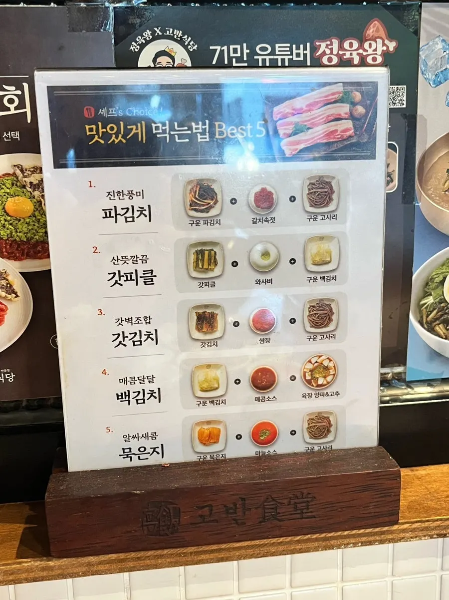 Close-up of various sauces and side dish plates