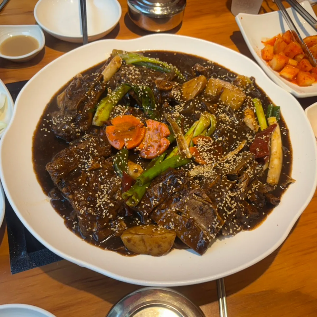 Signature bone stew photo at Namdareun Gamjatang Suncheon Jorye branch