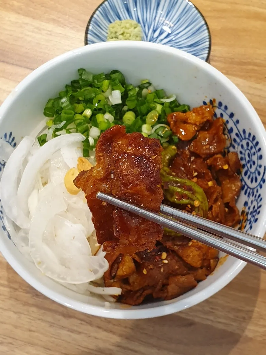 Butadon lunch in Seodaemun, Seoul: Sunhui Dining