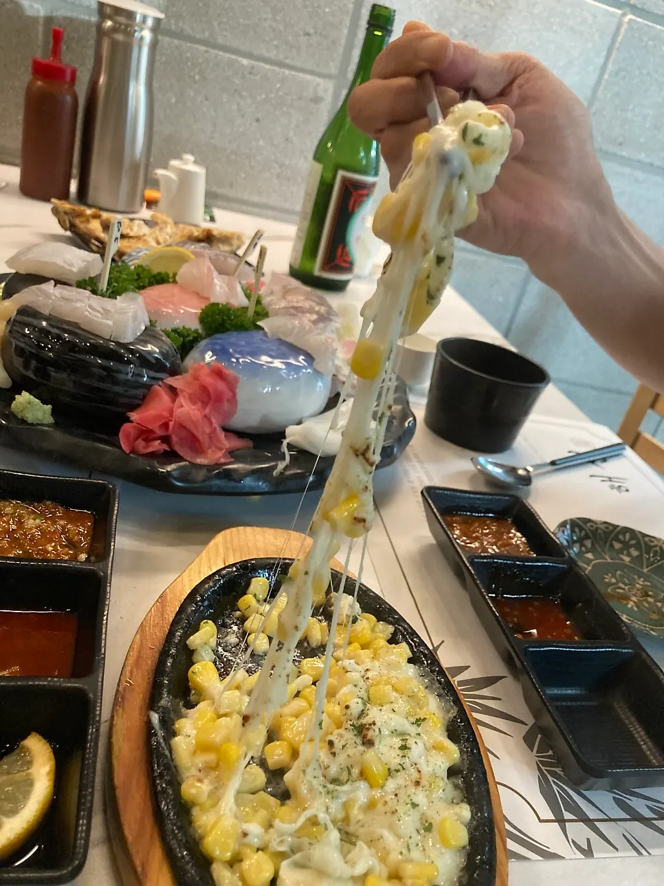 Mozzarella corn cheese