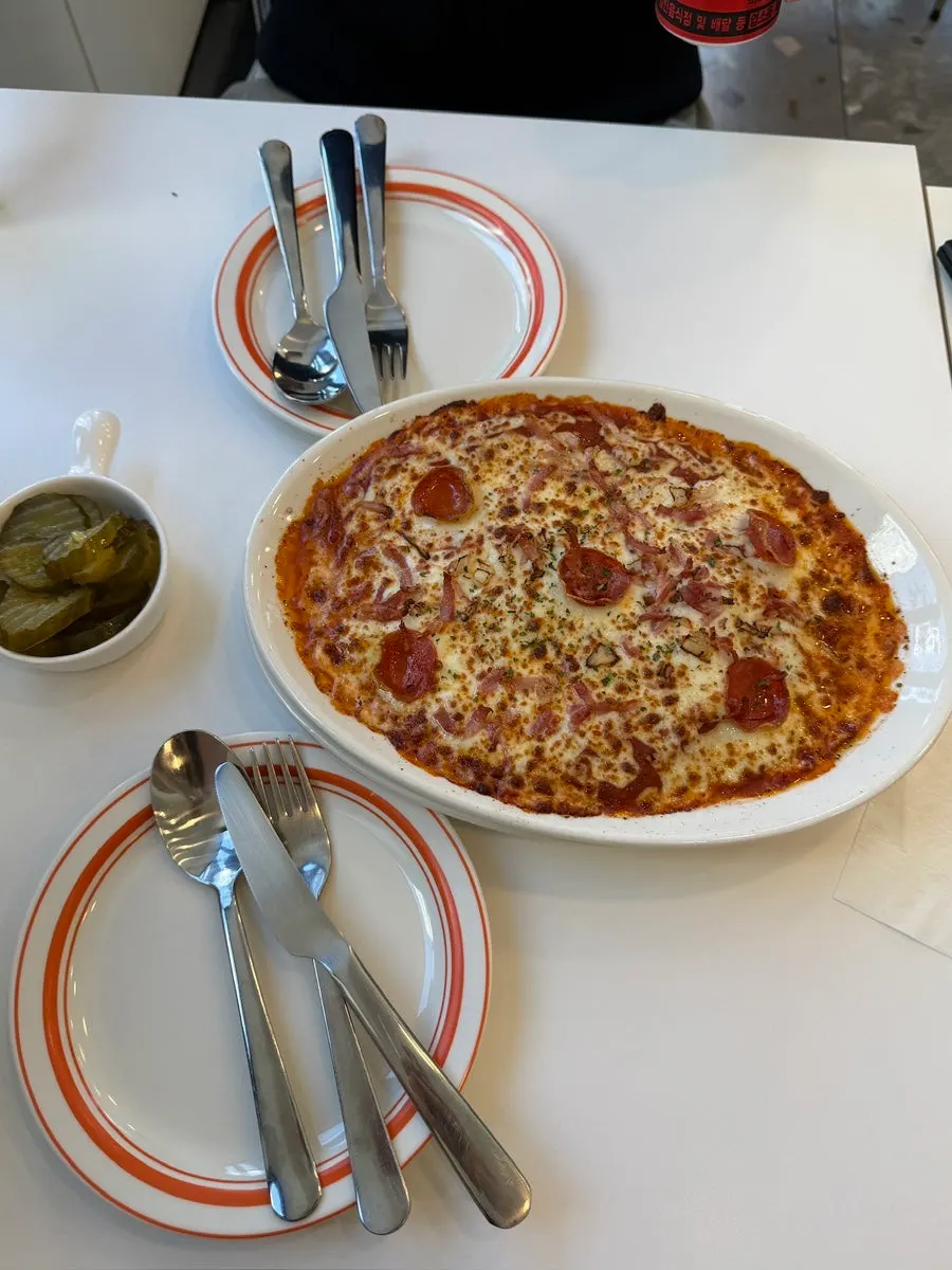 A generously heaped plate of self-serve pickles