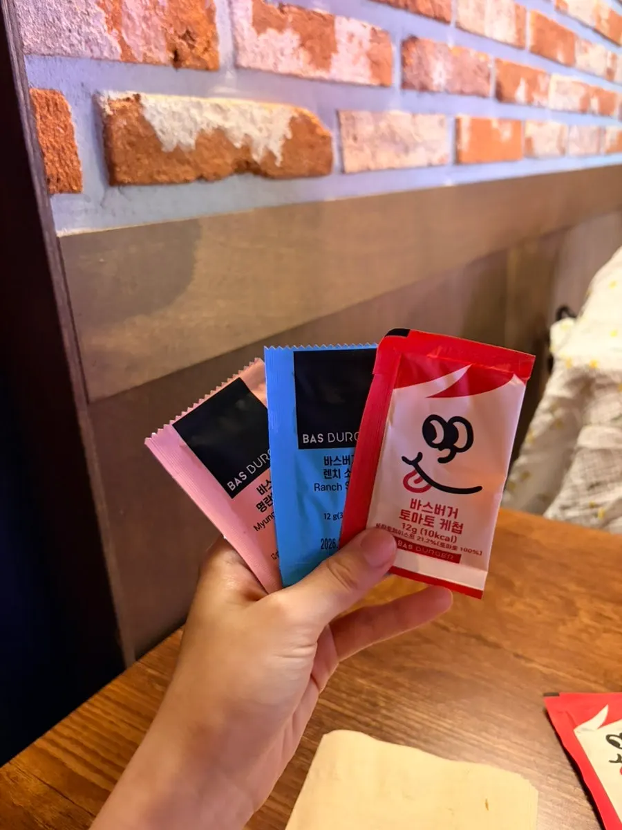 Self-serve sauces including ranch and mentaiko mayo